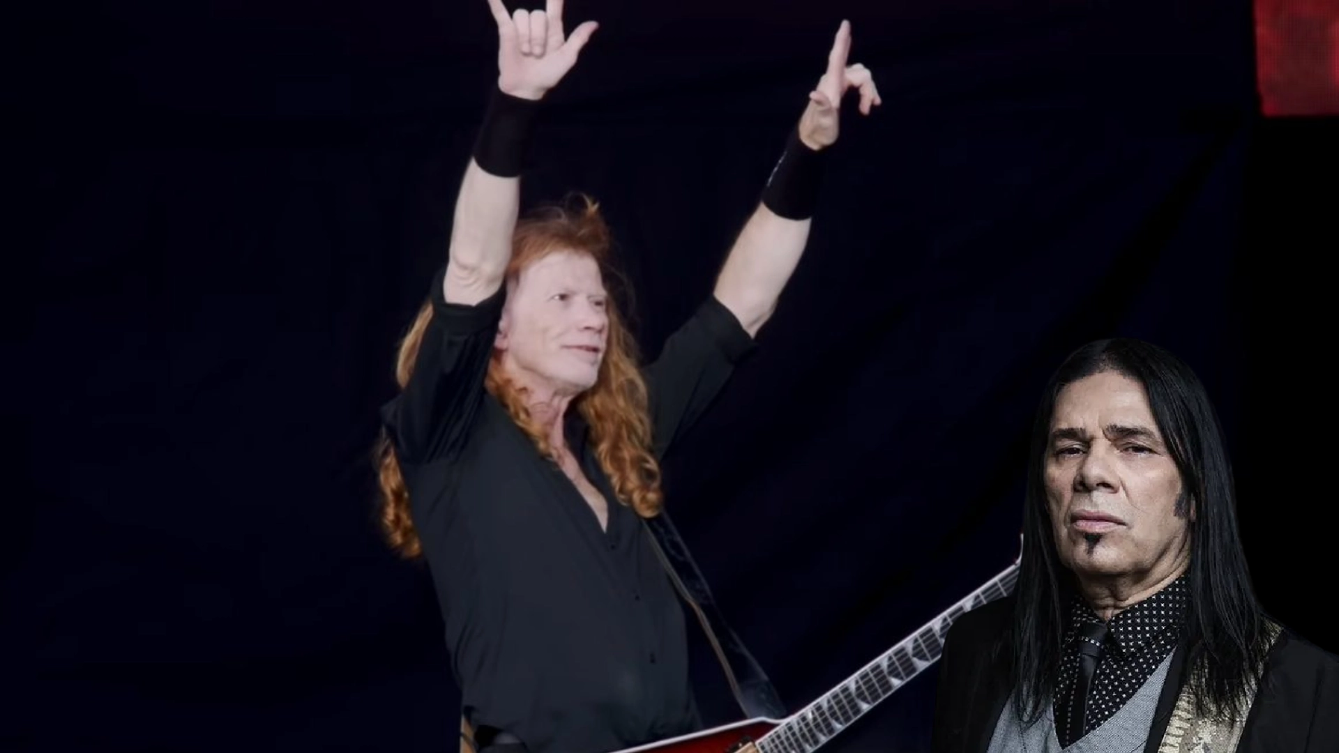 Dave Mustaine e Pepeu Gomes