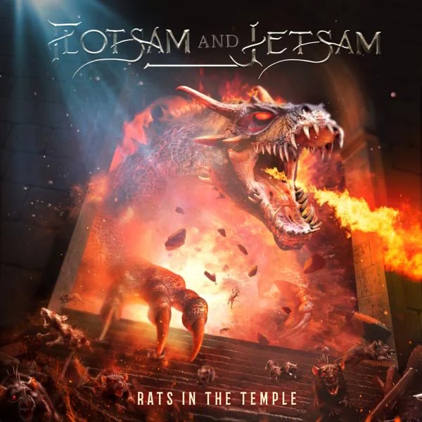 Flotsam and Jetsam, capa de Rats in the Temple 