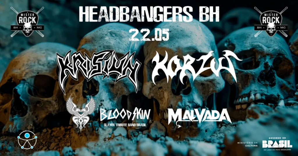 Korzus e Krisiun Headbangers BH
