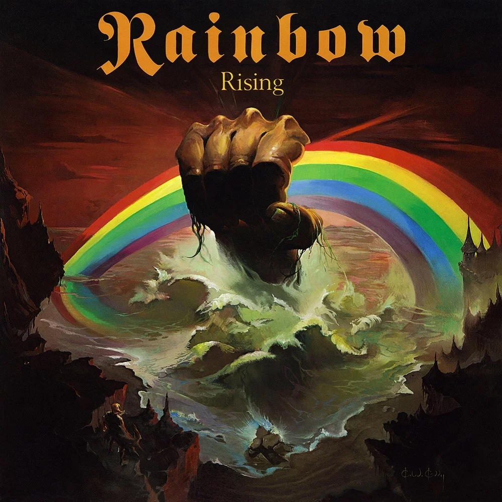 Capa do álbum Rising do Rainbow