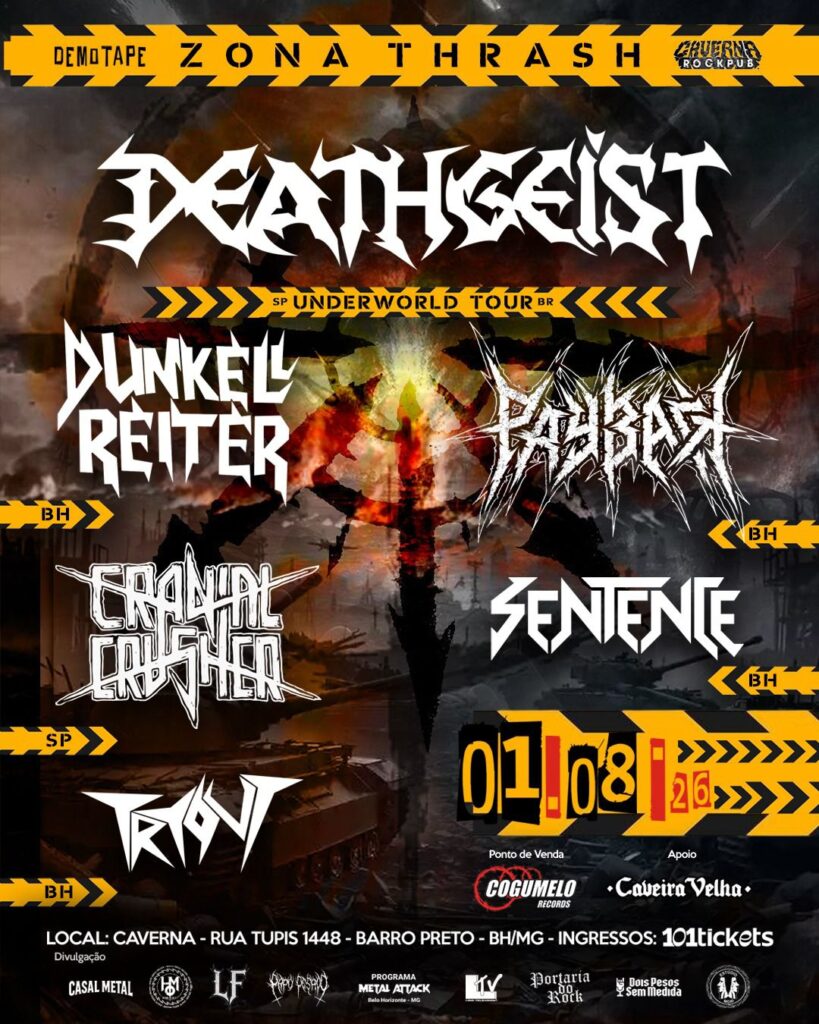 Cartaz Festival Zona Thrash
