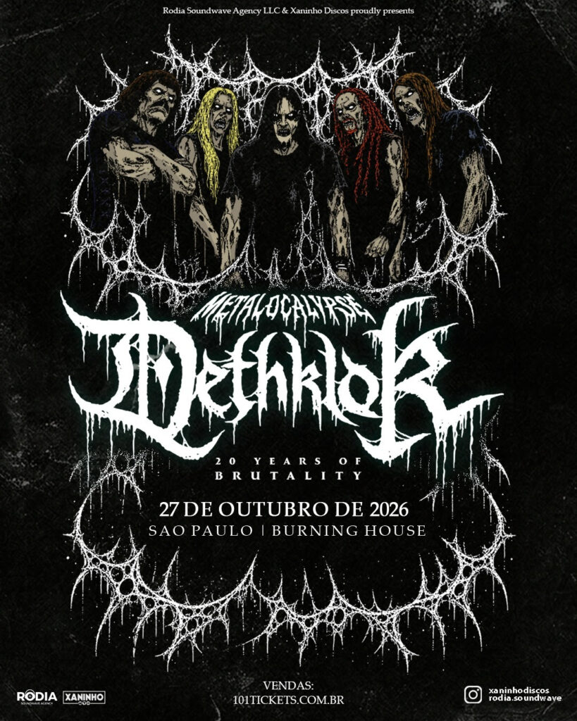 Dethlok - Cartaz São Paulo