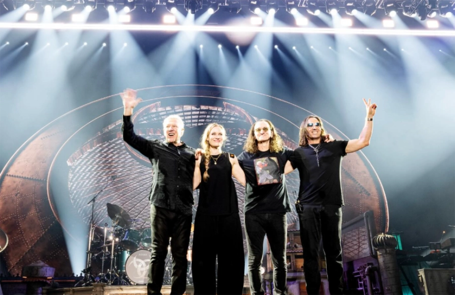 Rush finalizando show