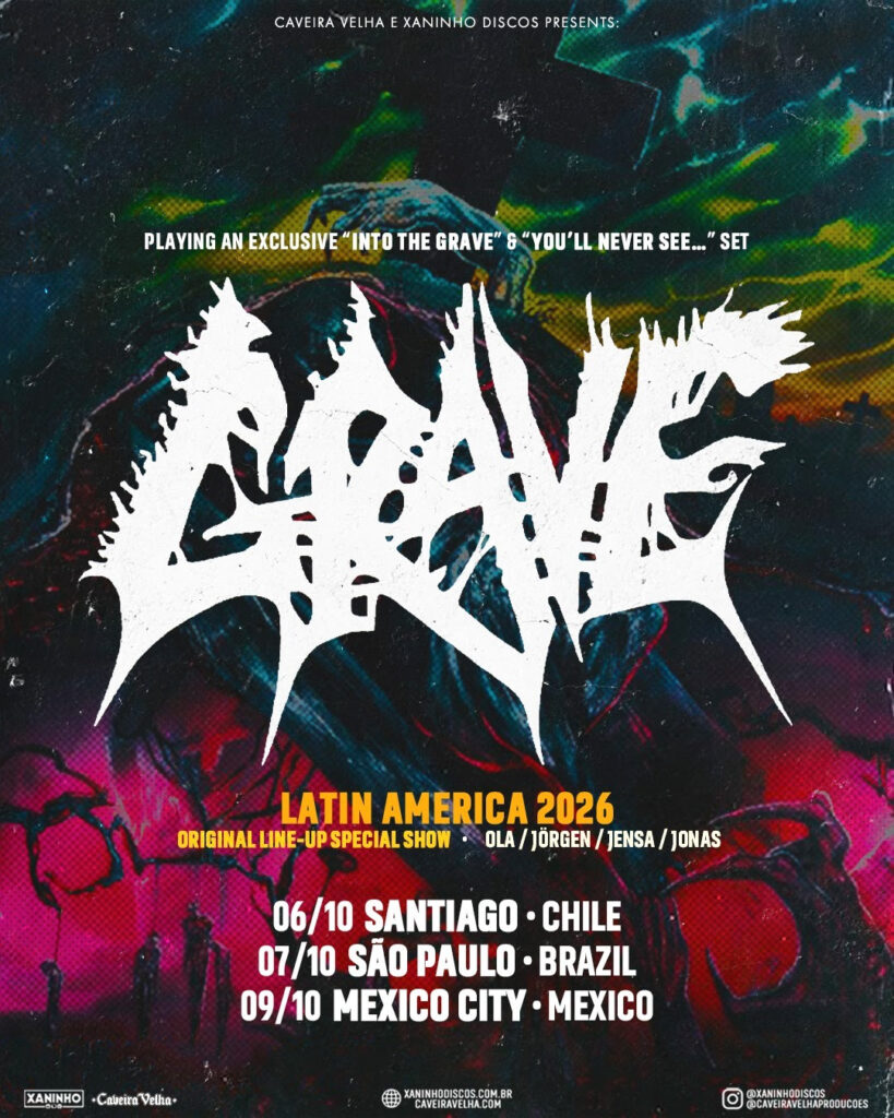 Flyer Grave - Latin America 2026